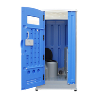 Toilettes portables Toppla 410L avec base en acier pour location sur chantier, bloc sanitaire pour parcs de vacances à Hamilton, Nouvelle-Zélande