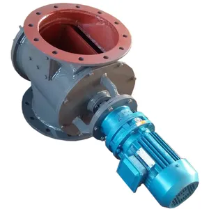 Válvula de esclusa de soplado de aire patentado de 5L, esclusa de aire ciclónica, válvula rotativa de esclusa de aire de bajo precio