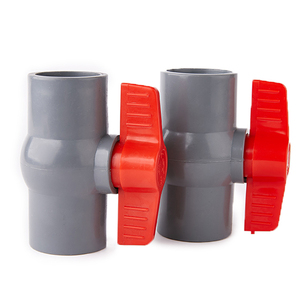<span class=keywords><strong>Vanne</strong></span> à boisseau sphérique simple en PVC/UPVC <span class=keywords><strong>de</strong></span> haute qualité, prix usine, vente chaude DIN - Product Image 3