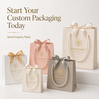 Customizable Luxury Brown White Kraft Paper Shopping Bags with Logo for Shoe Clothes Cosmetics Bolsa De Regalo De Papel Kraft