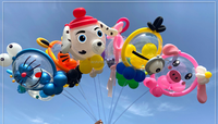 Des ballons gonflables sur le thème des dessins animés seront expédiés. J'aime tellement ces gens. Jouets gonflables, jouets lumineux. pour les enfants