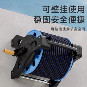 Kit de tuyau d'arrosage avec pistolet pulvérisateur en nylon 26073101 avec support de rangement pour lavage de voiture et usage en jardin - Product Image 3