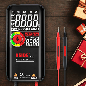 Multímetro Digital Inteligente BSIDE S10 con Pantalla LCD, 9999 Lecturas, Voltímetro CA, Medidor de Capacitancia - Product Image 6
