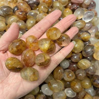Pierres précieuses en vrac de haute qualité 20-30 mm, pierres roulées naturelles Golden Healer en vente en gros