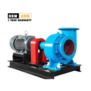 Pompe à flux mixte HW, pompe à eau à grand débit entraînée par un moteur électrique pour l'irrigation agricole et le drainage des inondations - Product Image 1