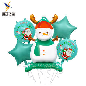 Disfraz de Globo de Santa Claus Payaso Geek para Decoración de Fiestas Temáticas de Navidad, Suministro al por Mayor para Comercio Exterior - Product Image 3