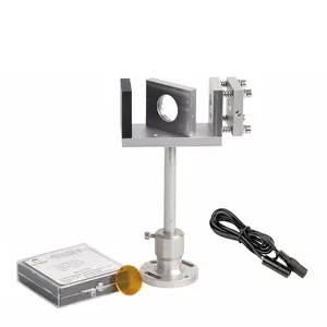 Znse conjunto de combinador de feixe laser 20/25mm, conbiner 500-700nm lente + suporte + ponteiro vermelho para máquina de marcação a laser co2