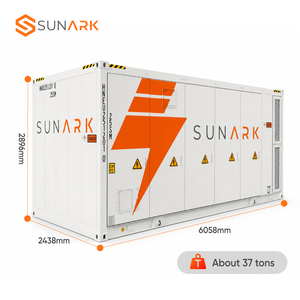 Sunark ที่ใส่แบตเตอรี่ลิเธียมพลังงานแสงอาทิตย์5MWh แบบบูรณาการพร้อมระบบระบายความร้อนขั้นสูงสำหรับการจัดเก็บในฟาร์มพลังงานหมุนเวียน - Product Image 3