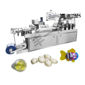 PLC Control Blister Alu Foil Sealing Mayonnaise Paste Butter Blister Packing Machine