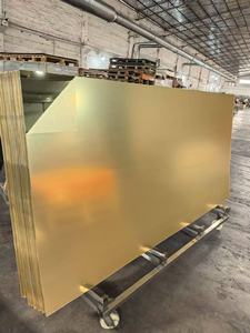 Lámina de Espejo Acrílico Autoadhesiva <span class=keywords><strong>en</strong></span> Dorado Claro, Dorado Oscuro y Naranja - Product Image 2