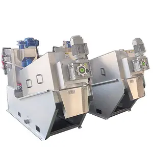 Manufacturer supply Screw stacking dehydrator Snail Stacking Machine Small Automatic Sludge Dehydrator Spiral Sludge Dewatering