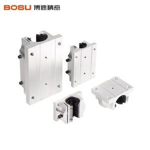 Hướng dẫn tuyến tính hình trụ tbr16luu với mặt bích mở nhôm trượt nhôm hướng dẫn chiều dài tùy chỉnh SBS - Product Image 5