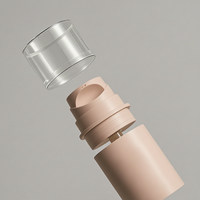 Bouteille de Voyage à Baïonnette en PP de 30 ml pour Sérum, Lotion et Cosmétiques – Distributeur Mat SUAB-30 pour Soins de la Peau, Traitement Personnalisé