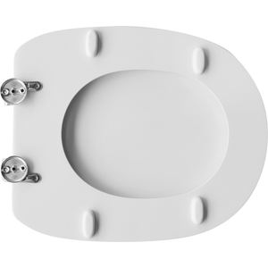 Faleri Duetto - Tapa de Inodoro Redonda con Diseño Moderno, Cierre Suave y Control Remoto, Plástico PP para Baño - Product Image 2