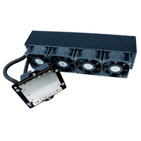 Radiateur refroidi par eau 480 Host en cuivre et aluminium RGB personnalisé en usine, ventilateur 12025 à faible bruit, boîtier d'ordinateur intégré refroidi par liquide