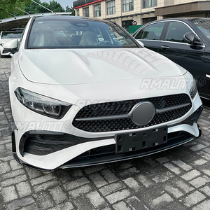 ลิ้นกันชนหน้า สปอยเลอร์ ดิฟฟิวเซอร์ ชุดแต่งสำหรับ Mercedes-Benz A-Class W177 A180 A200 A35 AMG 2023+ - Product Image 4