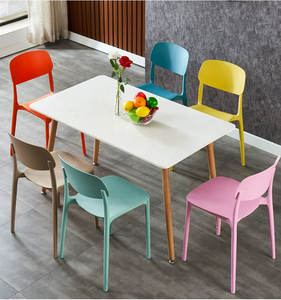 Modern Polypropylene Dining <b>Cheap</b> Kitchen Cafe Bistro <b>Plastic</b> <b>Chair</b> Commercial Stackable <b>Garden</b> Furniture - Product Image 5