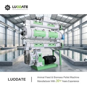 LUODATE Hocheffiziente 4-6T/H Welsfutter-Verarbeitungsmaschinen Anpassbare Fischfutter-Pelletiermaschine für Aquakulturen - Product Image 1