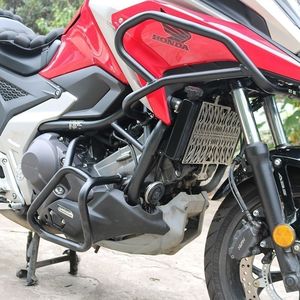 Per <span class=keywords><strong>Honda</strong></span> NC750X 21-26: Barre Paramotore Superiori/Inferiori in Acciaio al Carbonio con Paraurti Modificato e Protezione Serbatoio Carburante - Product Image 2