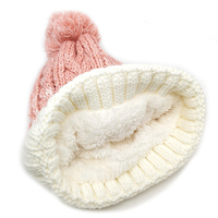 Bonnet d'hiver personnalisé de haute qualité chapeau tricoté en acrylique chaud avec nœuds et motif camouflage pour hommes et femmes