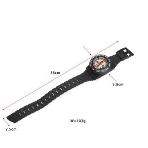 Brújula de buceo, luminosa, para montar en la muñeca, magnética, con relleno líquido, resistente al agua hasta 80 m. - Product Image 3