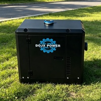 Générateur diesel à faible bruit 5/6/7/8KW, alimentation directe d'usine avec ATS AVR, monophasé 220V pour la maison, l'extérieur et les situations d'urgence