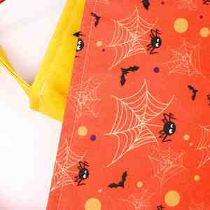 Sacs fourre-tout en toile fantôme personnalisés grande capacité pour Halloween, sacs cadeaux chauve-souris pour bonbons, idéaux pour les fêtes et la décoration - Product Image 5