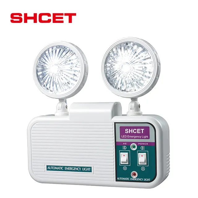 Cheap bright 10w emergency light with 1 meter cable from SHCET