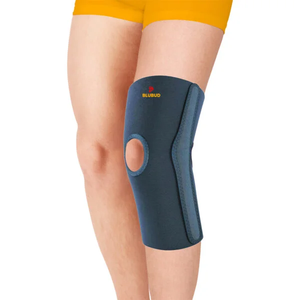 สนับเข่ายืดหยุ่นปรับได้สำหรับการรักษาอาการปวดข้อและฟื้นฟูอาการบาดเจ็บด้วยการออกแบบให้ระบายอากาศได้อย่างสบาย - Product Image 5