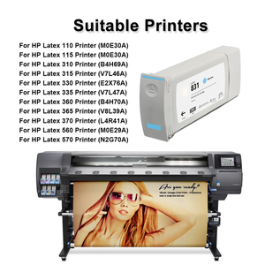 ตลับหมึก HP 831 สำหรับ hp latex 831 c ใช้กับ HP Latex 310 330 335 360 365 560 ตลับหมึกพิมพ์รีแมนูแฟคเจอร์ - Product Image 6
