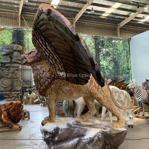 Escultura Animatrónica Robótica de Gran Tamaño de Grifo Griego de la Mitología Griega, Fantasía Mágica - Product Image 5