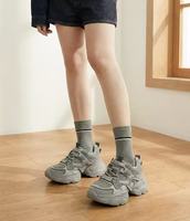 Sepatu Sneakers Pria Sol Tebal Mewah dengan Lapisan Katun, Platform yang Aman & Kenyamanan yang Ditingkatkan untuk Kerja & Akhir Pekan
