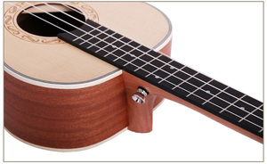 Ukelele Barítono de 30 Pulgadas, Caoba/Koa/Abeto, Instrumentos Musicales Uku - Product Image 6