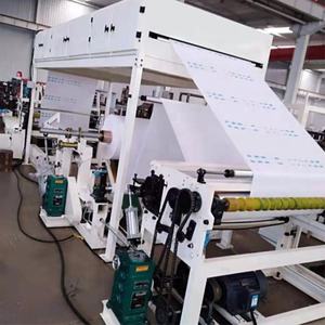 Populaire en Turquie Pakistan Inde Yémen Maroc EAU automatique crêpe papier de soie cou rouleaux de papier faisant prix de la <span class=keywords><strong>machine</strong></span> de découpe - Product Image 5