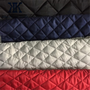 Nhà Máy Bán buôn nhà sản xuất giá rẻ giá 190T <span class=keywords><strong>Polyester</strong></span> taffeta kim cương chần vải cho lót - Product Image 6