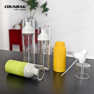 Plástico personalizado 50ml Perfume cabello tónico hidratante tóner naranja claro niebla fina botella de Spray - Product Image 2