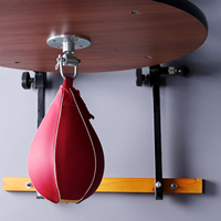 Ballon de vitesse de boxe, nouvelle forme, sac de frappe pivotant, entraînement de frappe MMA, ballon de vitesse pivotant, pivot en acier