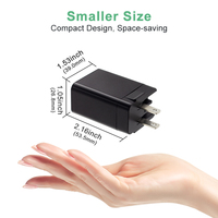 Merryking Spot Grosir Adaptor Daya USB 5v Bersertifikasi FCC 2a Pengisi Daya USB Ganda untuk Kacamata LED Vision