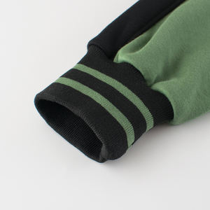 Venta al por mayor de alta calidad suave niños abrigo niños béisbol niño otoño personalizado Varsity chaquetas invierno niños sudaderas - Product Image 5