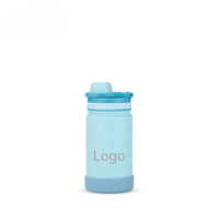 Bouteille d'eau isotherme en acier inoxydable pour enfants avec logo personnalisé, portable et réutilisable, idéale pour les sorties quotidiennes