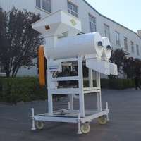 Machine à décortiquer le blé 5XT-15 avec double cylindre de décorticage