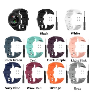 Bandes TPE de remplacement à dégagement rapide avec outils gratuits Bracelets de montre en silicone pour <span class=keywords><strong>Garmin</strong></span> <span class=keywords><strong>Forerunner</strong></span> <span class=keywords><strong>45</strong></span> / <span class=keywords><strong>45S</strong></span>/Swim 2 - Product Image 2