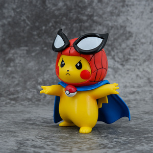 Figura de Anime Pokémon en Oferta, Pikachu de Hierro, Figura de Acción de Dibujos Animados para Niños - Product Image 4