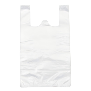 Leak-Proof HDPE Vest Garbage <b>Bags</b> with Drawstring - <b>20L</b> Kitchen Trash <b>Bags</b> - Product Image 1