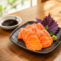 Filet de saumon norvégien surgelé, épaisseur uniforme, cuisson homogène, approvisionnement pour les chaînes de sushis, vente en gros, export en vrac