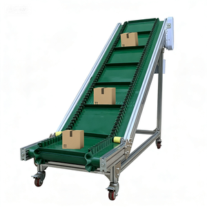 स्वचालित मॉड्यूलर ऊर्ध्वाधर उठाने और टिल्टिंग बेल्ट कन्वेयर - Product Image 2