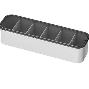 Socks <b>Storage</b> <b>Box</b> Rectangular <b>Stackable</b> With Lid And Compartments For Wardrobe Underwear Organizer - Product Image 5