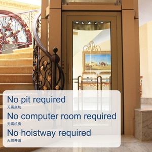<span class=keywords><strong>Mini</strong></span> hiện đại toàn cảnh nhà thang máy ngoài trời thang máy hành khách cho nhà biệt thự KHÁCH SẠN CĂN hộ nhà bếp sử dụng thang cuốn cầu thang nhỏ - Product Image 3