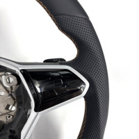 Volant personnalisé pour VW Golf 8 Tharu Arteon Caddy Talagon Polo CC Teramont Tiguan Jetta Amélioration de l'intérieur