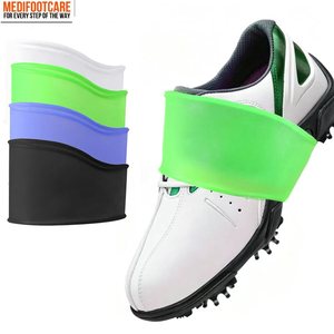 Soccer Lace Bands Sports Shoe Band <strong>Protector</strong> Cleat Shoe Lace Cover Silicone Anti-Slip Football Shin Guard Covers Shoe Grip Tape - Product Image 1